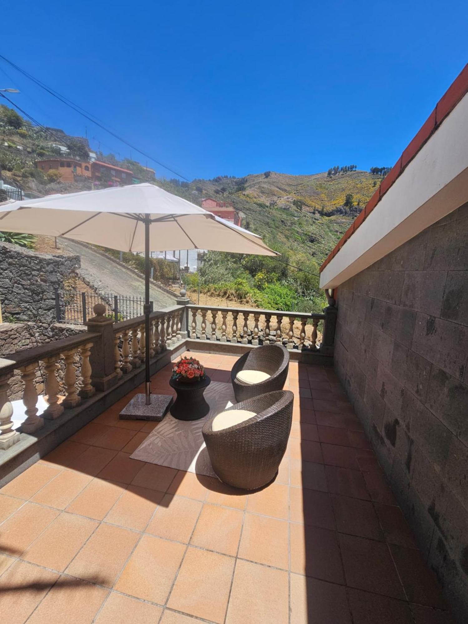 Villa Mogarén: jacuzzi&beautiful views Vega de San Mateo Exterior foto